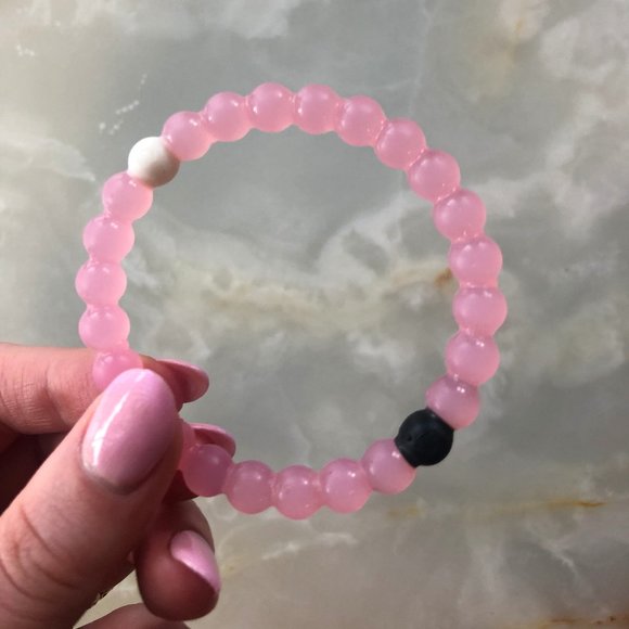 Lokai Bracelet - Clear Baby Pink - Picture 2 of 2
